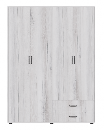 Монреаль Шкаф 4дв Дуб канадский